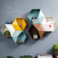 The Hexagon Wall Shelf